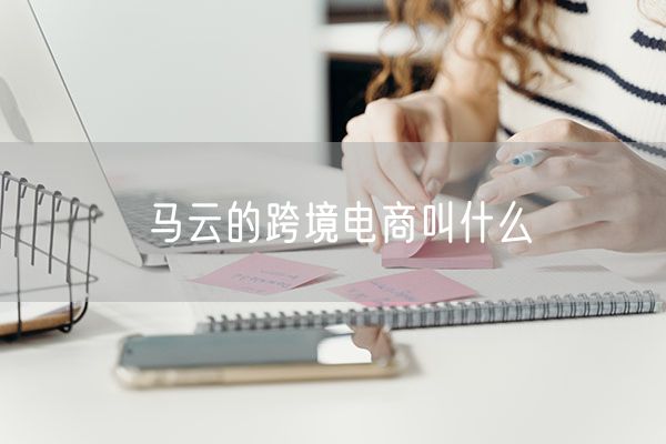 马云的跨境电商叫什么