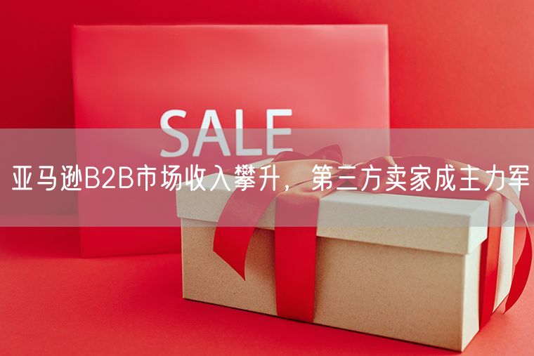 亚马逊B2B市场收入攀升，第三方卖家成主力军