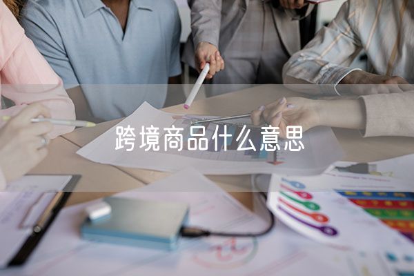 跨境商品什么意思