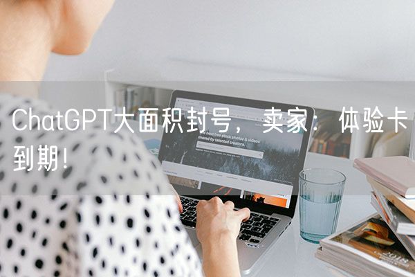 ChatGPT大面积封号，卖家：体验卡到期！