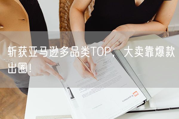  斩获亚马逊多品类TOP，大卖靠爆款出圈！