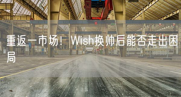 重返一市场！Wish换帅后能否走出困局