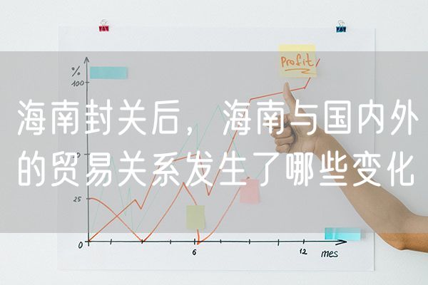 海南封关后，海南与国内外的贸易关系发生了哪些变化