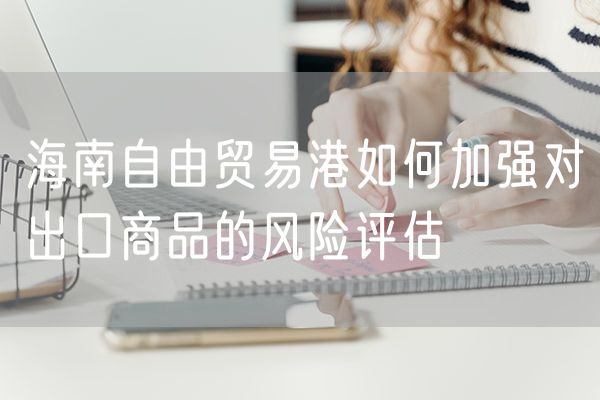 海南自由贸易港如何加强对出口商品的风险评估