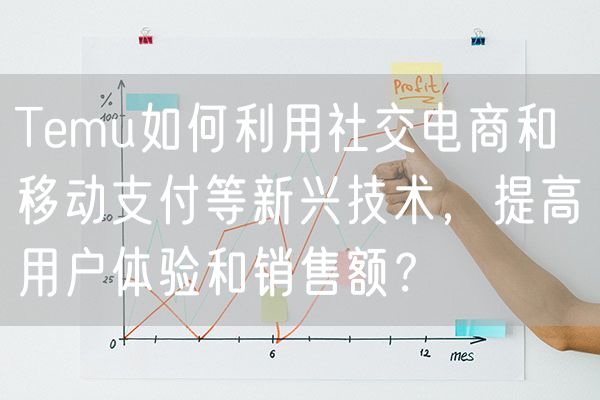 Temu如何利用社交电商和移动支付等新兴技术，提高用户体验和销售额？