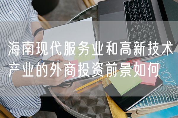 海南现代服务业和高新技术产业的外商投资前景如何