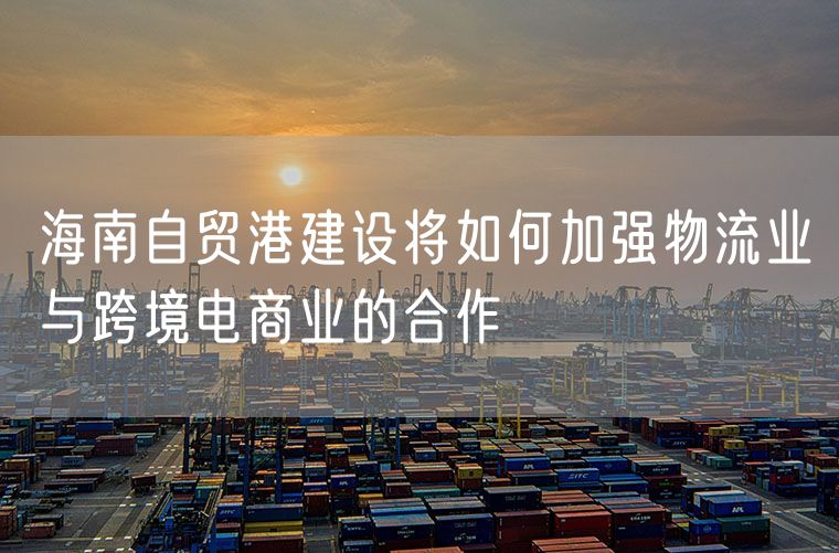海南自贸港建设将如何加强物流业与跨境电商业的合作