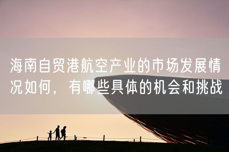 海南自贸港航空产业的市场发展情况如何，有哪些具体的机会和挑战