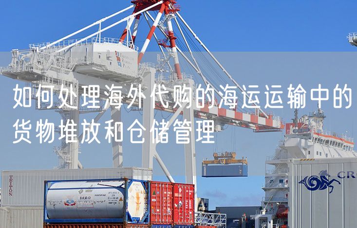 如何处理海外代购的海运运输中的货物堆放和仓储管理