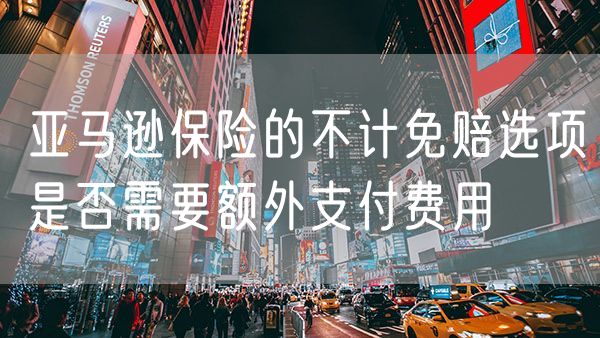 亚马逊保险的不计免赔选项是否需要额外支付费用