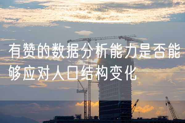 有赞的数据分析能力是否能够应对人口结构变化